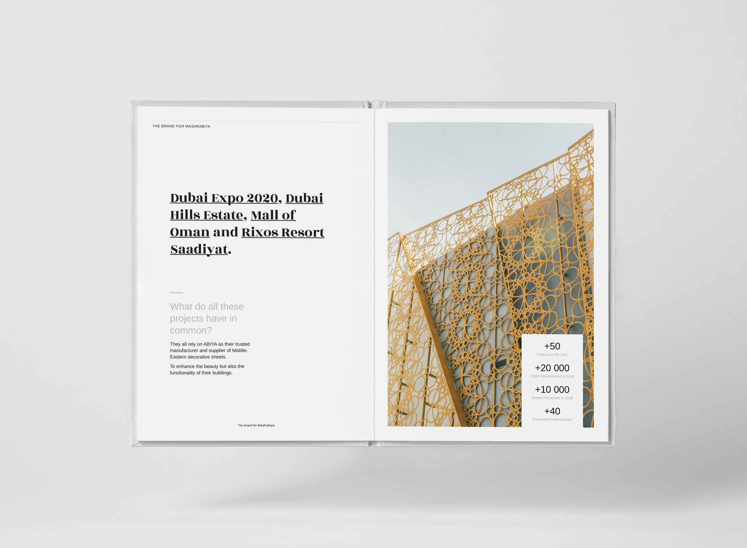 Company profile opened