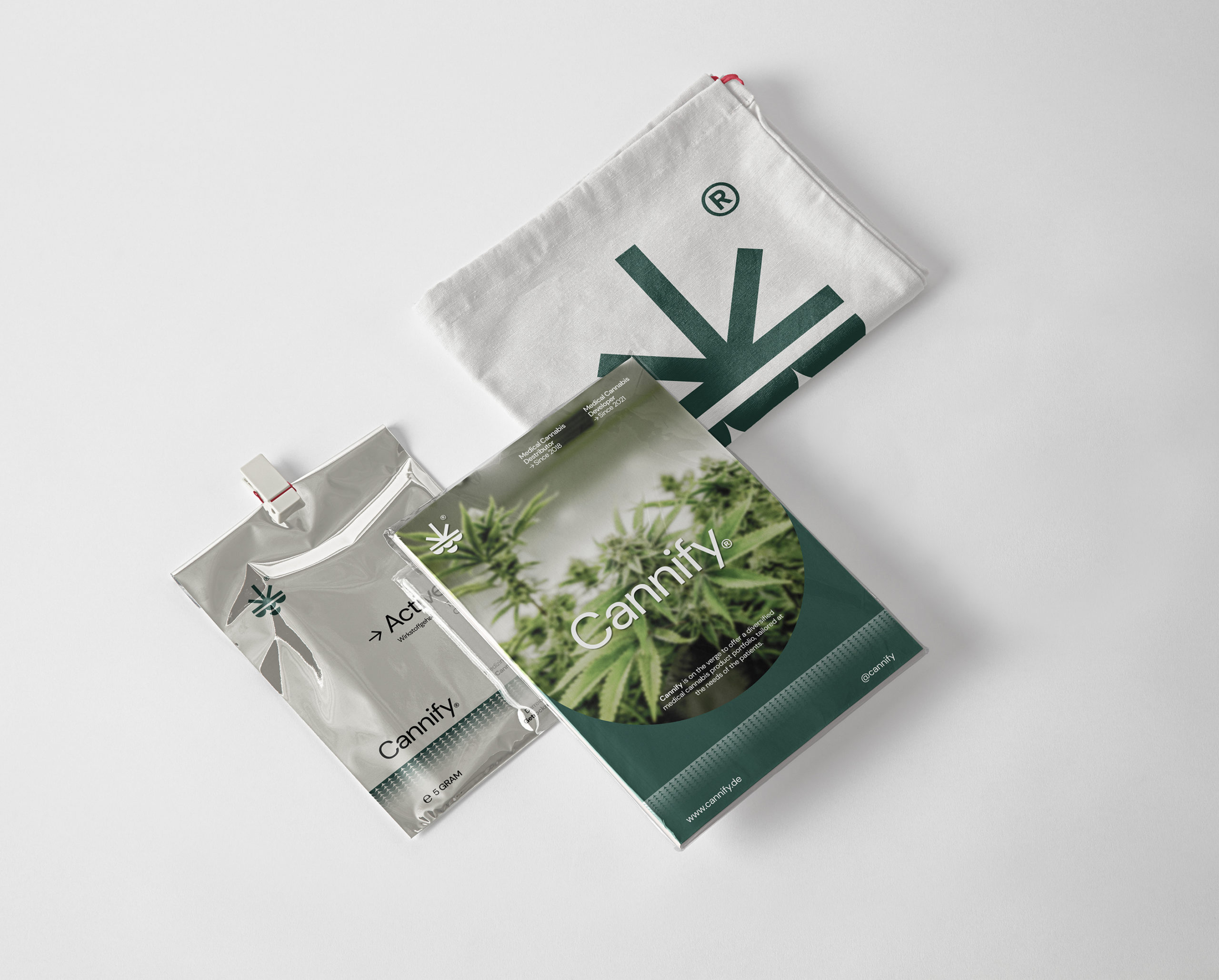 Cannify brand assets stationery