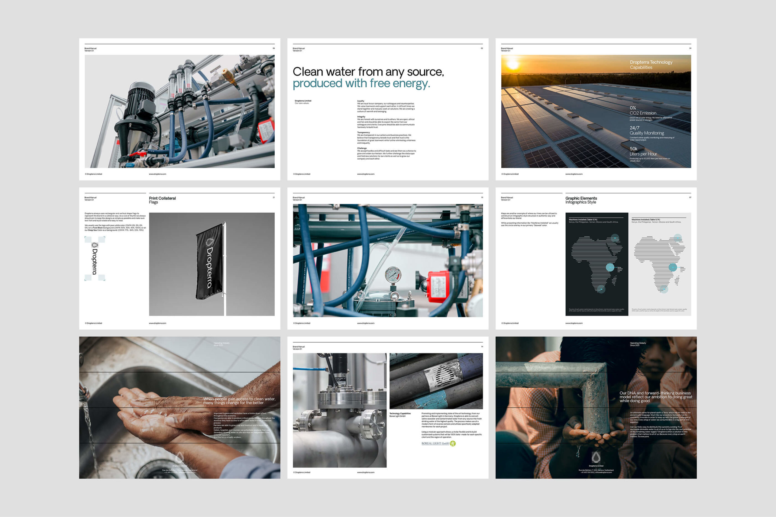 Dropterra brand manual