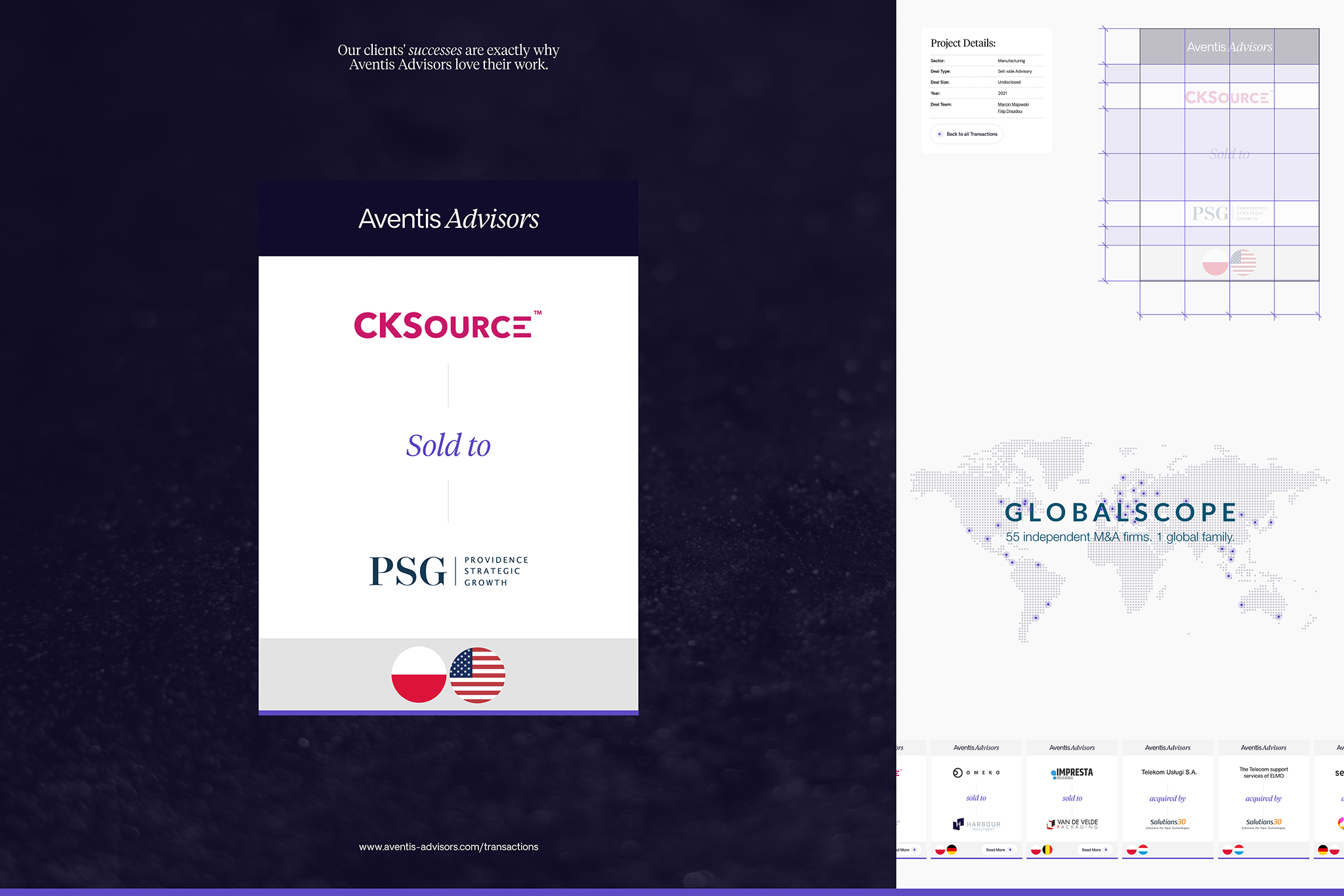 Aventis transaction cards preview