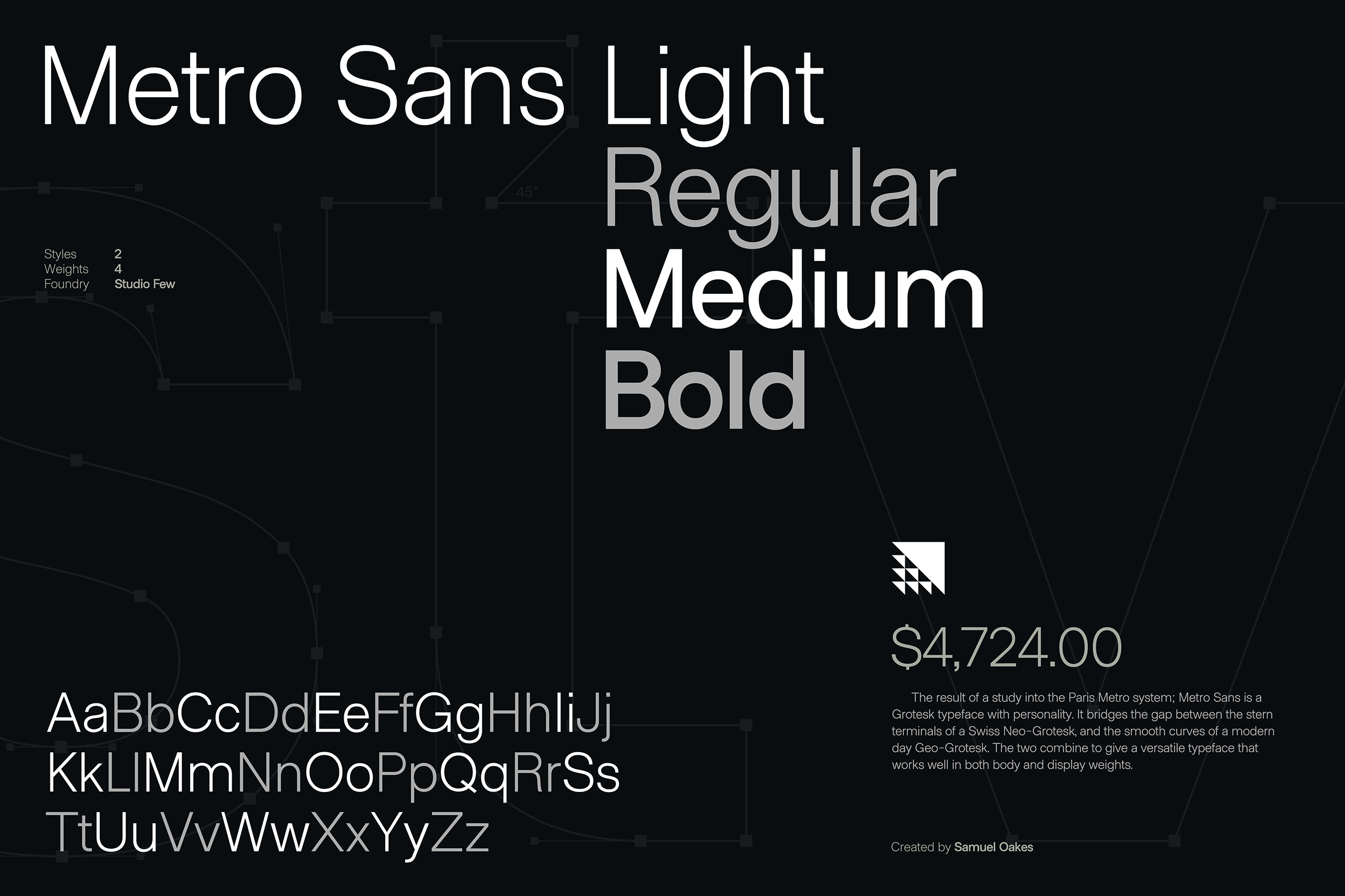 Nestvested typography showcase