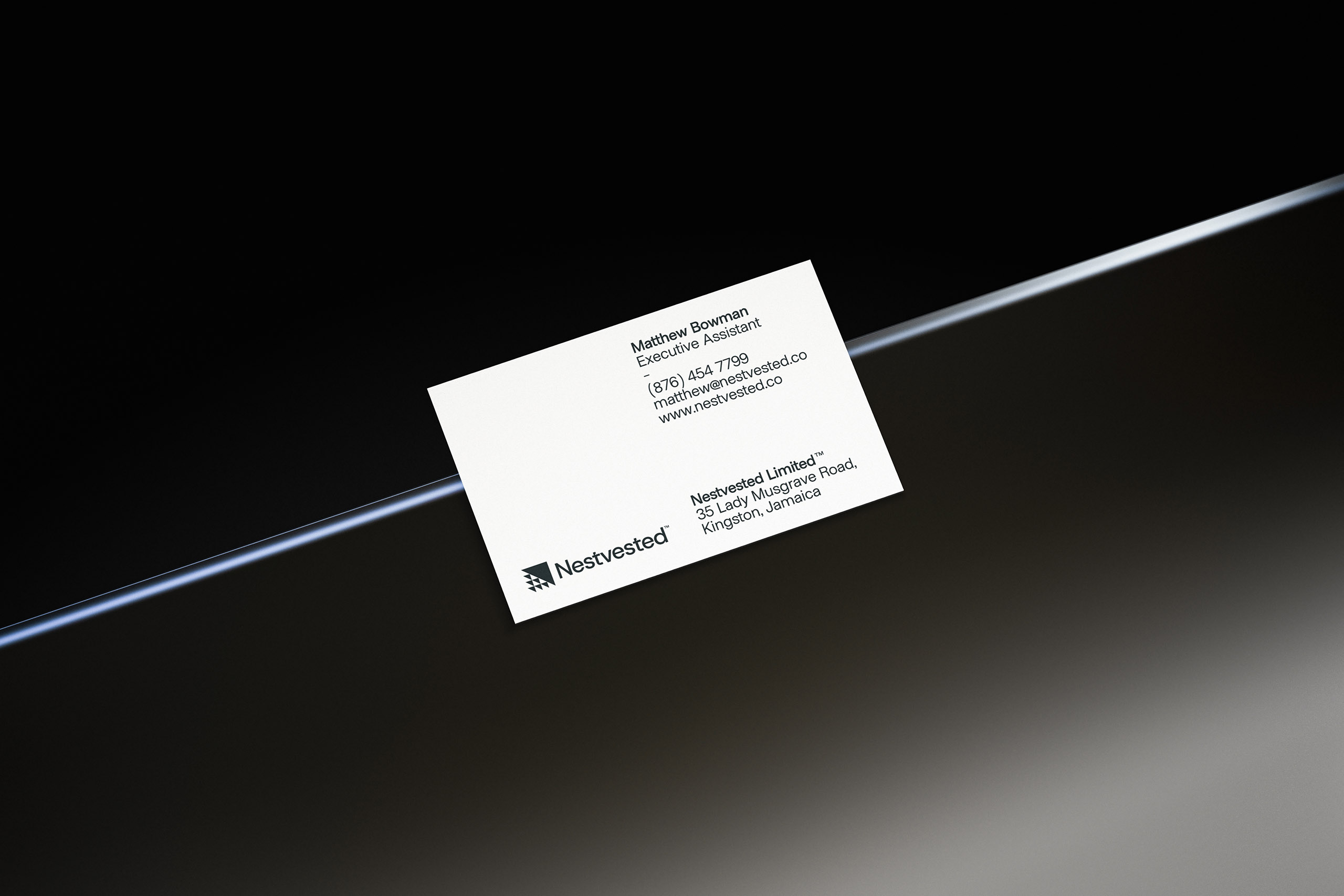 Nestvested business card