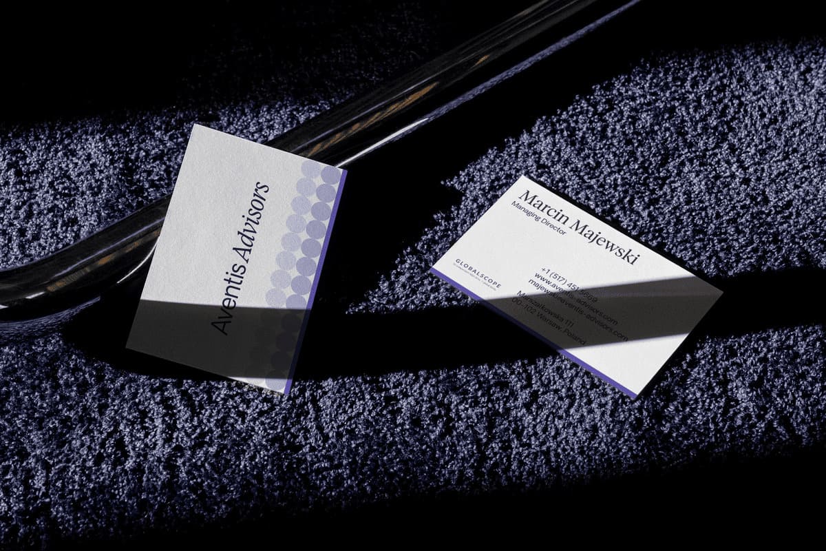 Aventis business cards
