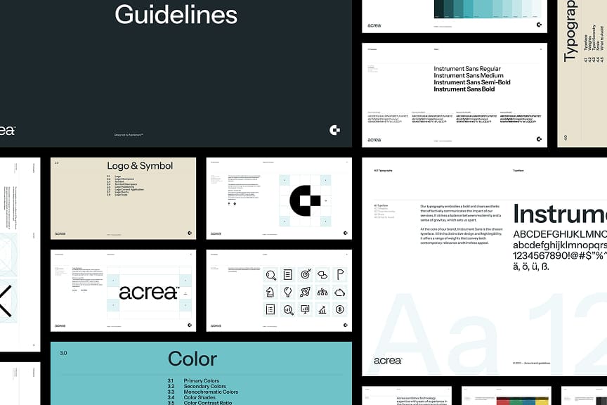 Acrea brand guidelines