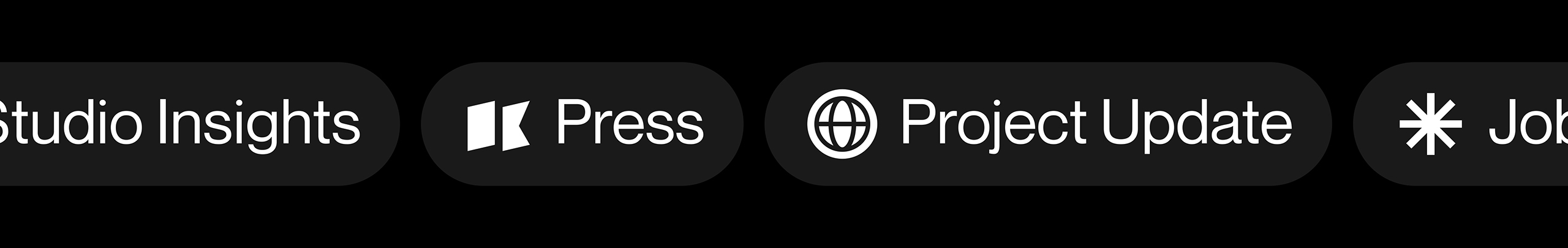 Alphamark categories and icons