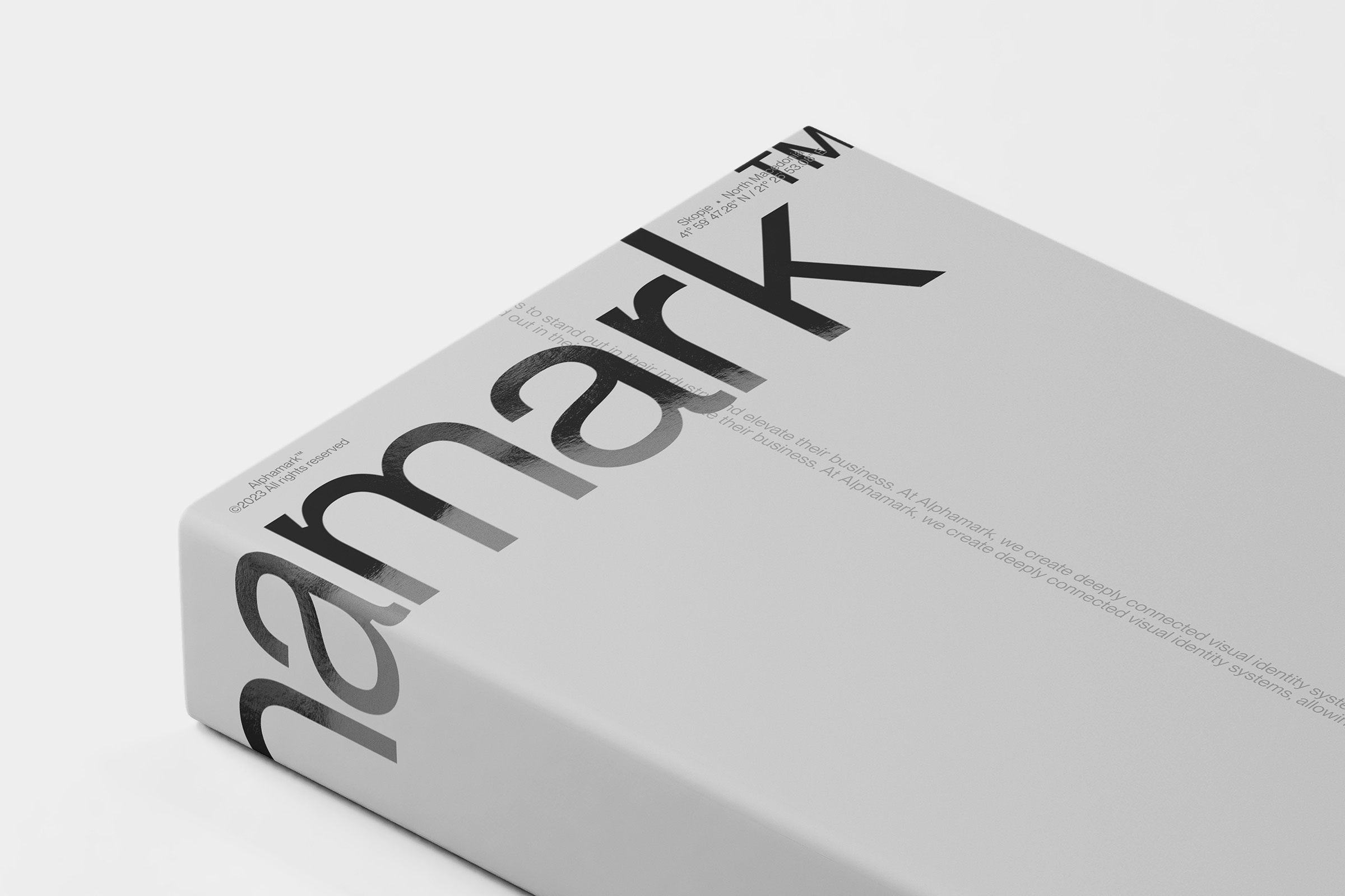 Alphamark book cover preview