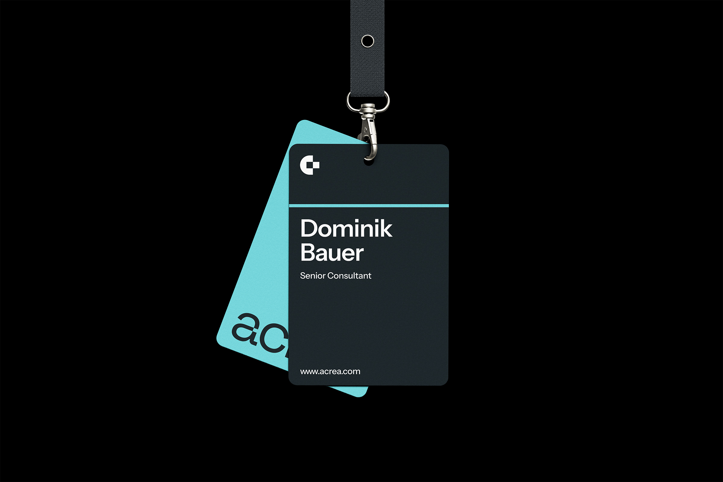 Acrea work name badge
