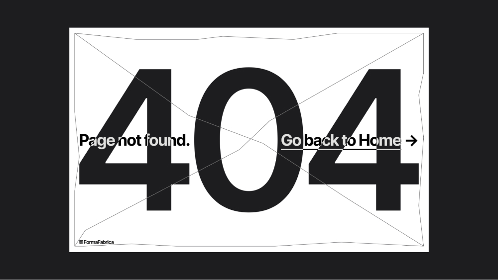 404 page design