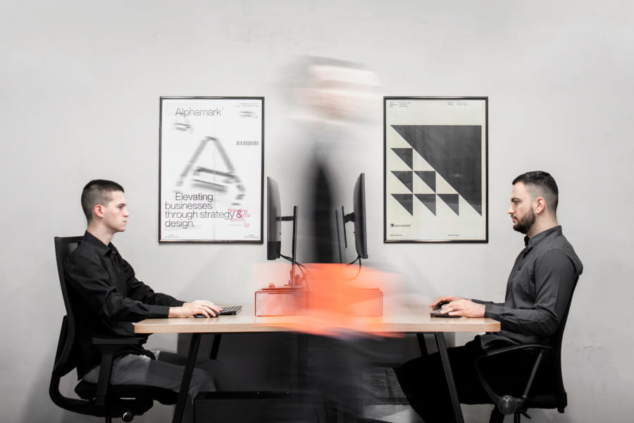 Alphamark office work environment