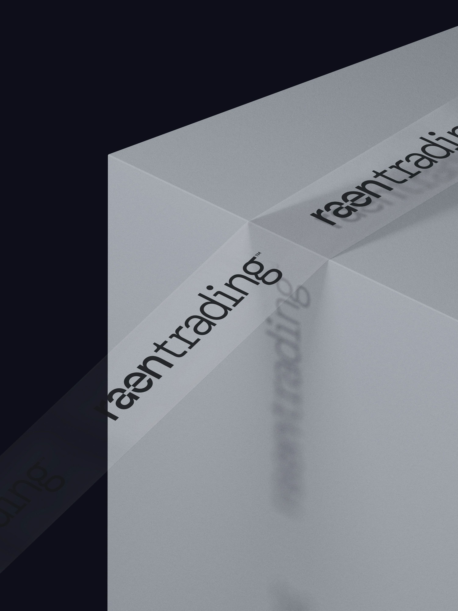 Raentrading logo on tape