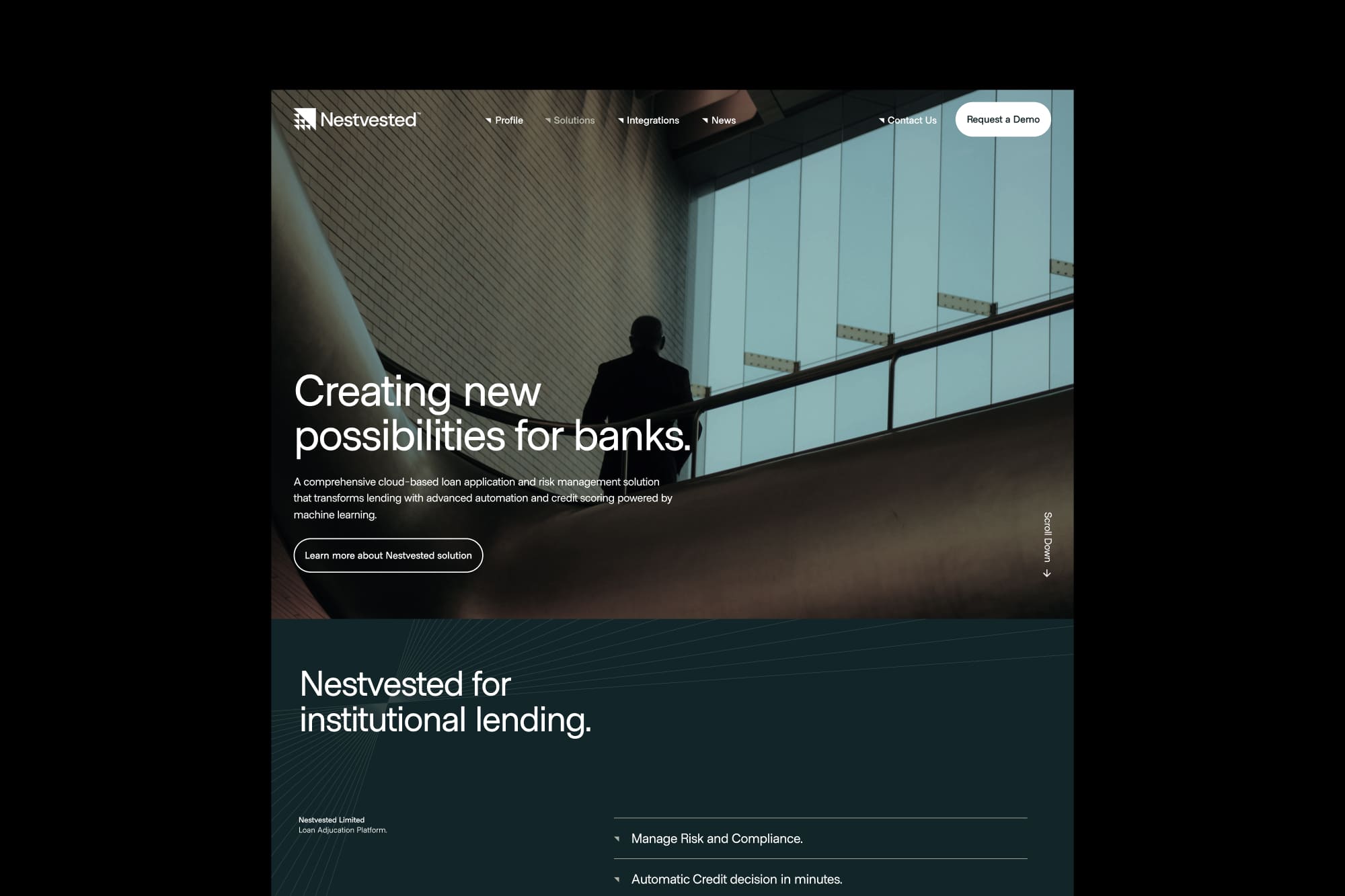 Nestvested website preview